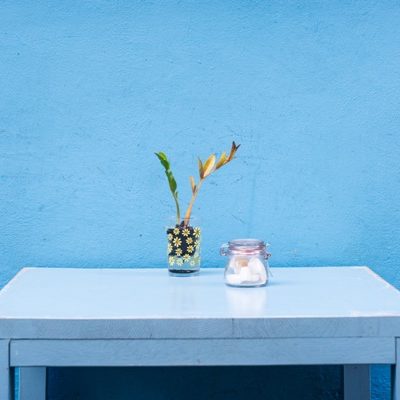 Blue Table